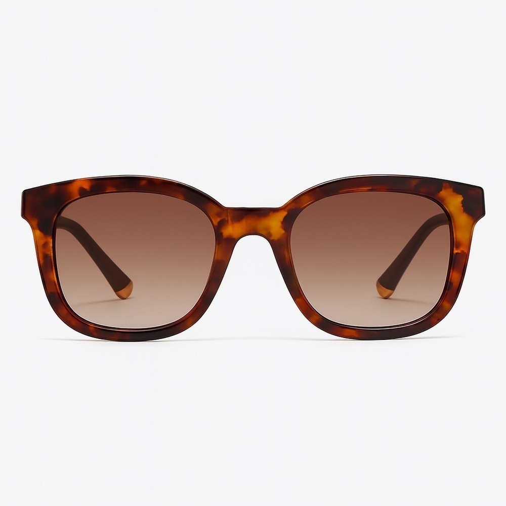 Tortoise Shell Oversized Square Sunglasses